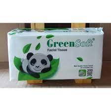 Pabrik tisu membuat kotak tisu dengan keterangan pl=48cm, pt=32cm, dan lt=24cm warna yang sama. Jual Green Soft Facial Tissue 200 Sheets Kab Klaten Lasedha Olshop Tokopedia