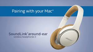Click to pair and connect. Bose Soundlink Around Ear Headphones Ii Pairing With Your Mac Youtube