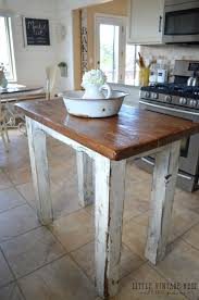 This island is very gorgeous, but according to the blog, it is also very easy to build. Rustic Kitchen Island Sarah Joy