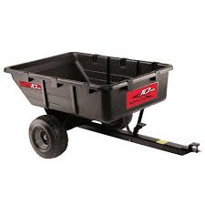 Tow Behind Lawn Mower Trailer Dump Cart