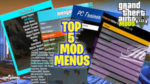 Top 5 Most Downloaded MOD MENUS/TRAINERS [PC] (2020) GTA 5 MODS - YouTube