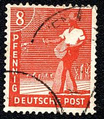Nach der beobachtung der geschäftskunden der deutschen post hat sich der zustellservice in den vergangenen jahren spürbar verschlechtert. Briefmarken Aus Der Alliierten Besetzung Aus Dem Jahr 1947