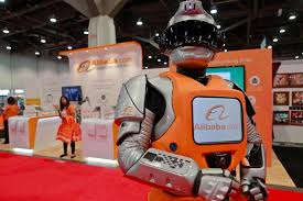 trade show robot las vegas corporate