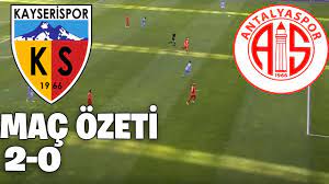 KayseriSpor - AntalyaSpor 2-0