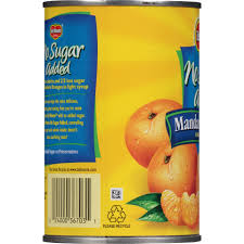 no sugar added mandarin oranges 15 oz
