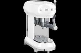 Please keep your review detailed and specific. Smeg Ecf01whau 50s Retro Style Coffee Machine White At The Good Guys