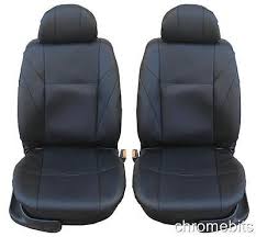 Universal Front Black Leatherette Seat
