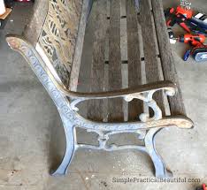 How To Reinforce An Old Park Bench