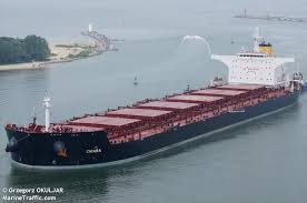 Uk Flagged Bulk Carrier Grounds At Mile Marker 3 5 Of Lower