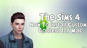 mods for the sims 4 mac tutorial