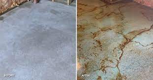 Marble Effect Concrete Floors