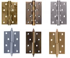 types of hinges and hinge materials a