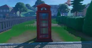 Big red british looking booths that superman or a cia. Don A Disguise Fortnite Quick Challenge Pro Game Guides