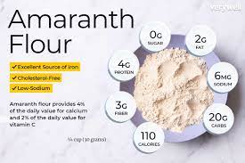 amaranth flour nutrition facts and