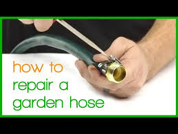 How To Repair A Garden Hose