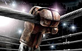 fiction robot hand boxing hall the