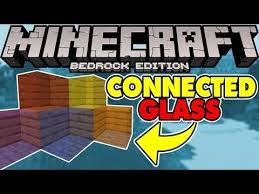 How To Get Connected Glass In Minecraft