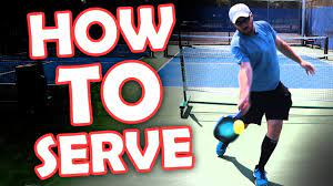 Because you can only score on your serve, the serve is a very important part of the game. How To Serve In Pickleball Basic To Advanced Technique Youtube