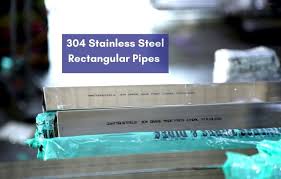304 stainless steel rectangular pipes