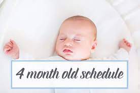 4 month old sleep schedule optimal