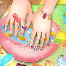 barbie nail polish games clearance