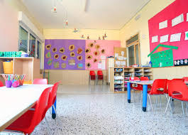 how to decorate a daycare center