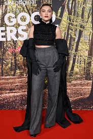 florence pugh wore erdem to the london