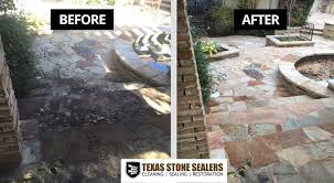 Before After Texas Stone Sealers