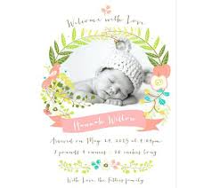 Electronic Birth Announcements Free Feedfox Co