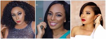 nigerian female celebrities with the