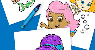 Learn colors, coloring tag with ryan gus character, coloring pages #26653936. Meet Zooli Bubble Guppies Coloring Pages Nickelodeon Parents