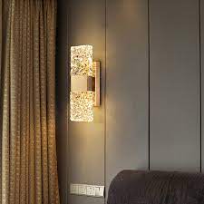 Warp Accent Crystal Wall Sconce