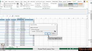 power pivot group by date and sort