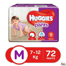 Huggies Wonder Pants Medium Size Diapers 72 Count Diapers