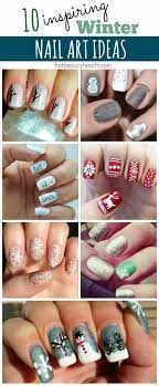 10 inspiring winter nail art designs