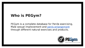 Who is PEGym? by PEGym - Sexual Improvement for Men - Issuu