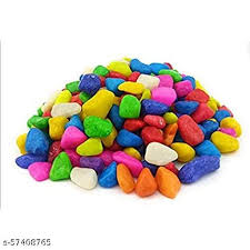 multi colour stone pebbles