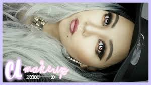 cl makeup tutorial ft grey ombre lace