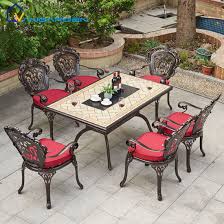 China Long Table Patio Set