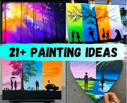 21 easy canvas paintings for beginners