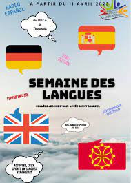 Semaine des langues 2023 - ACTUALITES, AGENDAS &amp; VOYAGES - COLLEGE  PRIVE JEANNE D'ARC