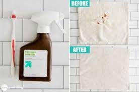 hydrogen peroxide for blood stains how