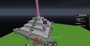 A Beacon In Minecraft Hypixel Skyblock
