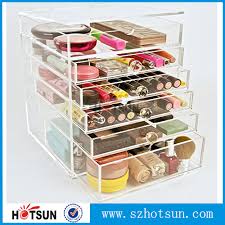 drawer acrylic makeup organizer storage