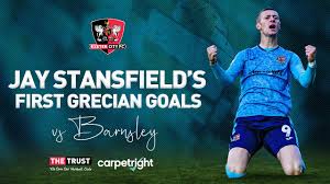 jay stansfield s exeter return was a