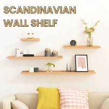 Scandinavian Wall Shelf Storage Rack