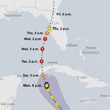 Maps: Tracking Hurricane Ian - The New ...
