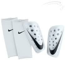 Nike Mercurial Lite Shin Guards 101 White Black