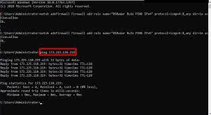 disable icmp ping in windows 10