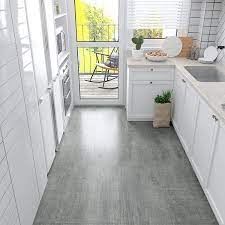 veelike 12 pcs wood look floor tile